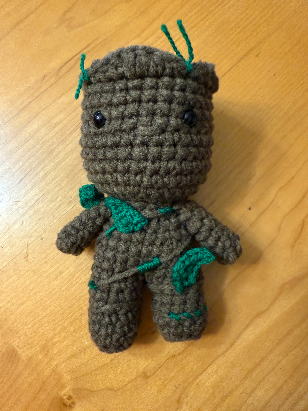 Groot Handmade Amigurumi Plush Animal – Soft, Cuddly & One-of-a-Kind