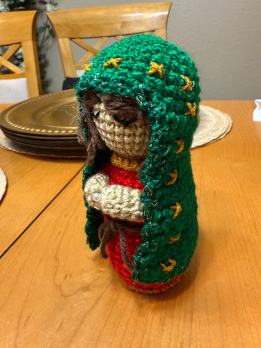 Virgen De Guadalupe Handmade Amigurumi Plush