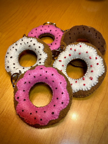 Donut Keychain 